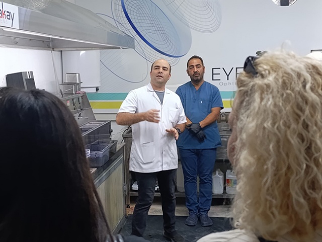 Ege Üniversitesi Optisyenlik Bölümü Akay Rx Laboratory Ziyareti
