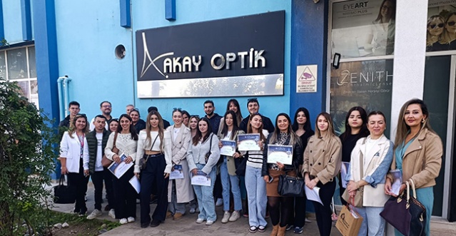 Kavram Meslek Yüksekokulu Optisyenlik Bölümü Akay Optik Ziyareti