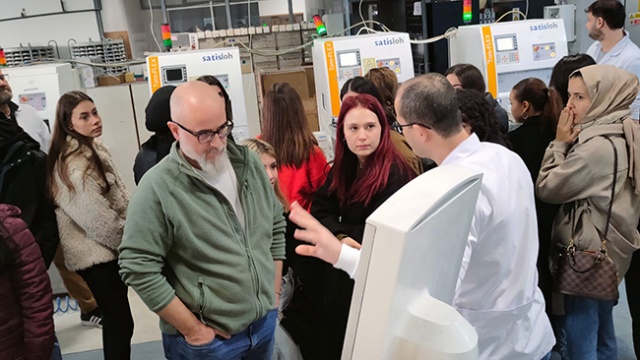 İzmir Tınaztepe Üniversitesi Optisyenlik Bölümü Akay Rx Laboratory Ziyareti