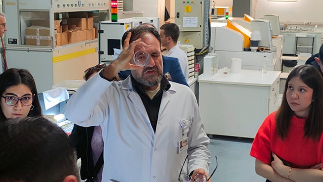 İzmir Tınaztepe Üniversitesi Optisyenlik Bölümü Akay Rx Laboratory Ziyareti