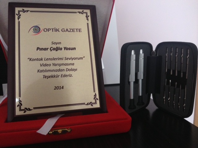 2014 Yarışma Plaket ve Hediyeleri Sahiplerine Ulaştı