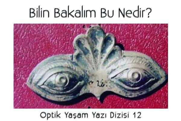 Gözün iyileşmesi için kullanılmış.