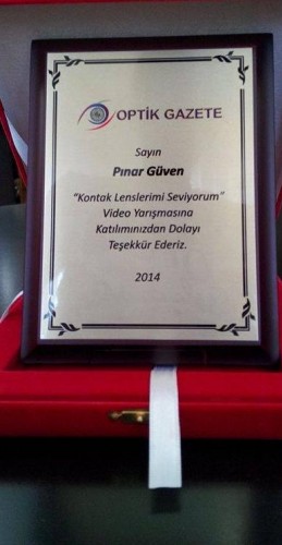 2014 Yarışma Plaket ve Hediyeleri Sahiplerine Ulaştı