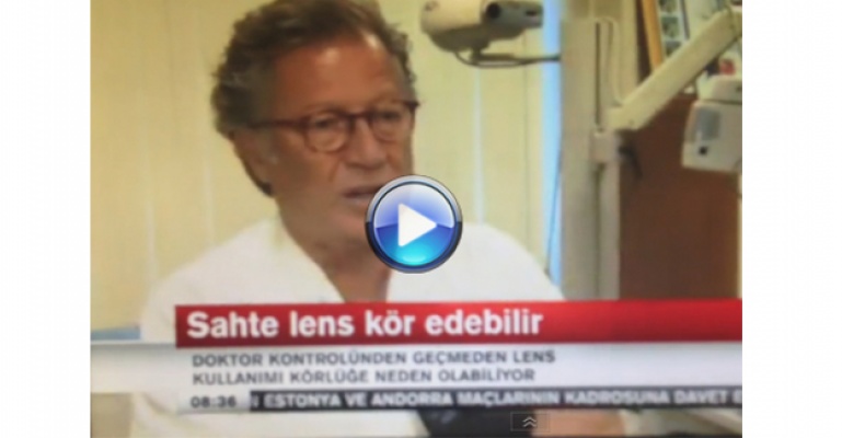 Sahte Lens Kör Edebilir!