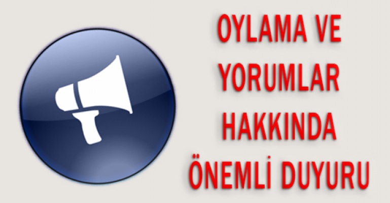 Yarışma Oylama ve Yorumlar!