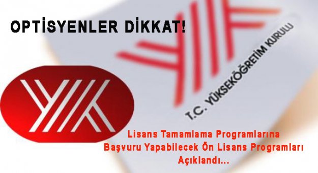 Bu bölümler, lisans tamamlamada neden yok?