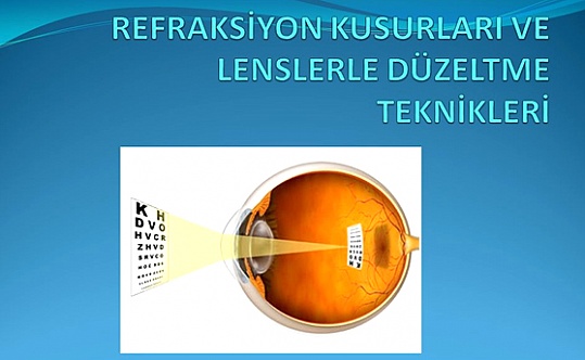 Refraksiyon Kusurları ve Lenslerle Düzeltme Teknikleri