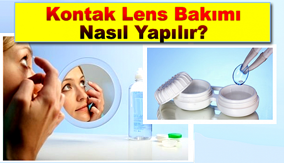 Kontak Lens Hijyeni Temizliği ve Bakımı