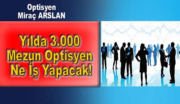 Yılda 3.000 Mezun Optisyen Ne İş Yapacak!