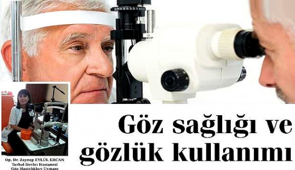 Göz sağlığı ve gözlük kullanımı