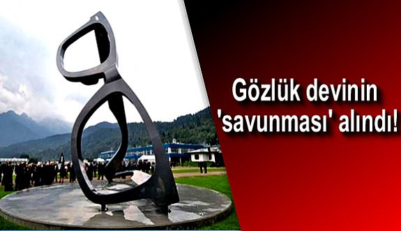 Gözlük devinin 'savunması' alındı!