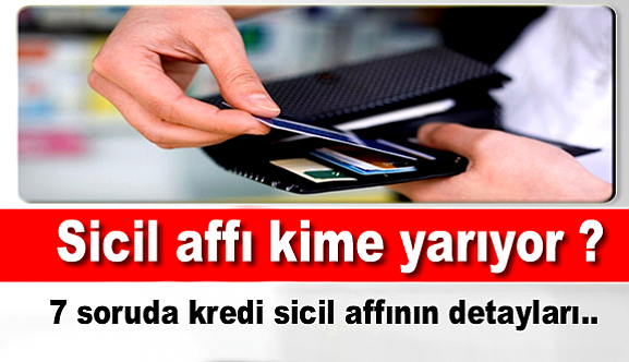 Sicil affı kime yarıyor ?