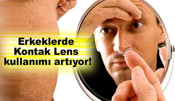 Erkeklerde Kontak Lens kullanımı