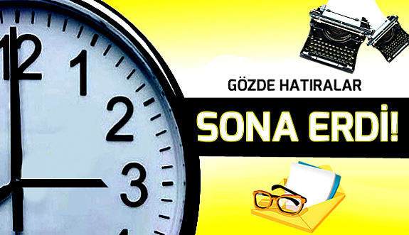 Gözde Hatıralarda Final!