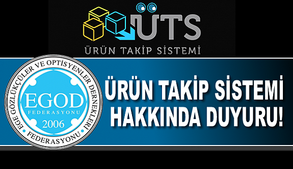 ÜRÜN TAKİP SİSTEMİ HAKKINDA DUYURU!