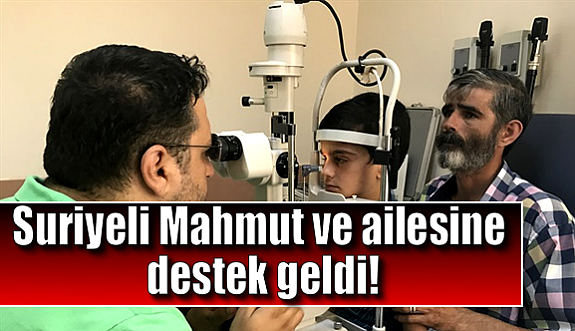 Suriyeli Mahmut ve ailesine destek geldi!