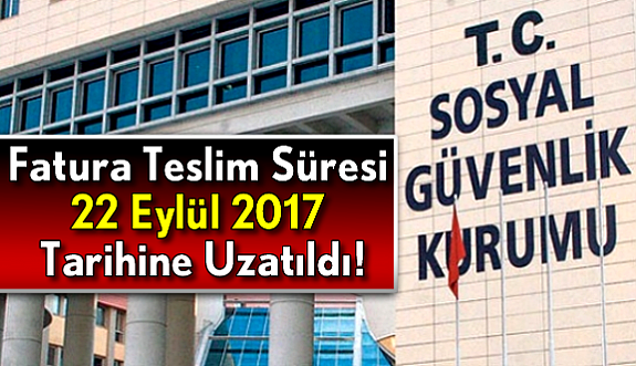 Fatura teslim süresi uzatıldı..!!