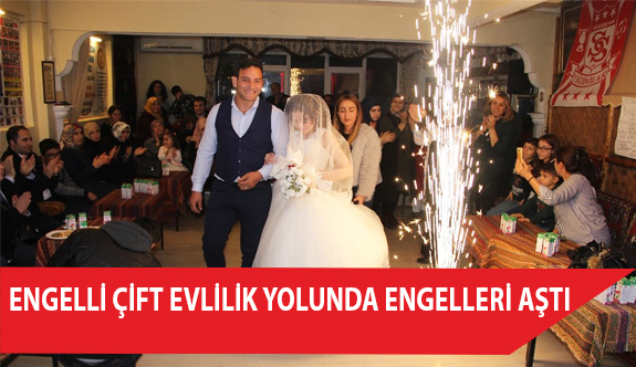 Görme Engelli Çift Evlilik Yolunda Engelleri Aştı