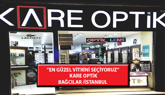 “En Güzel Vitrini Seçiyoruz” Yarışması: Kare Optik-Bağcılar /İstanbul