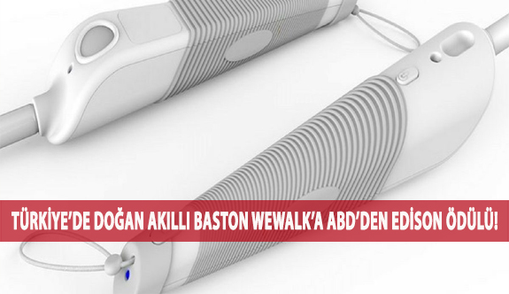 Türkiye’de Doğan Akıllı Baston WeWALK’a ABD’den Edison Ödülü!