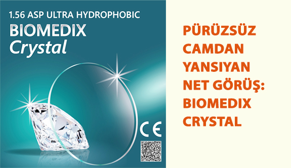 Kristal Pürüzsüzlüğündeki Camdan Yansıyan Net Görüş: Biomedix Crystal