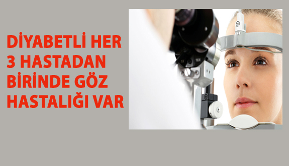 Diyabetli Her Üç Hastadan Birinde Göz Hastalığı Var!