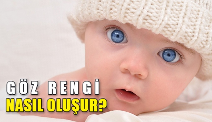 Bebeklerin göz rengi nasıl oluşur?