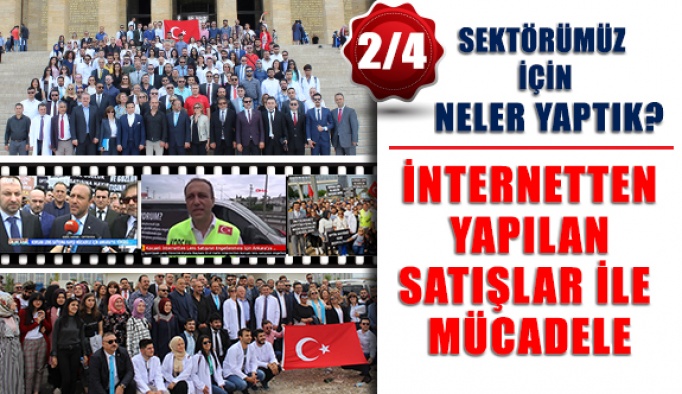 İnternetten Yapılan Satışlar İle Mücadelemiz