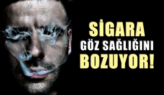 Sigara Göz Sağlığını Bozuyor