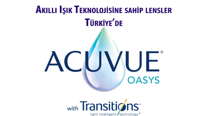 Acuvue Oasys with Transitions lensleri artık Türkiye’de