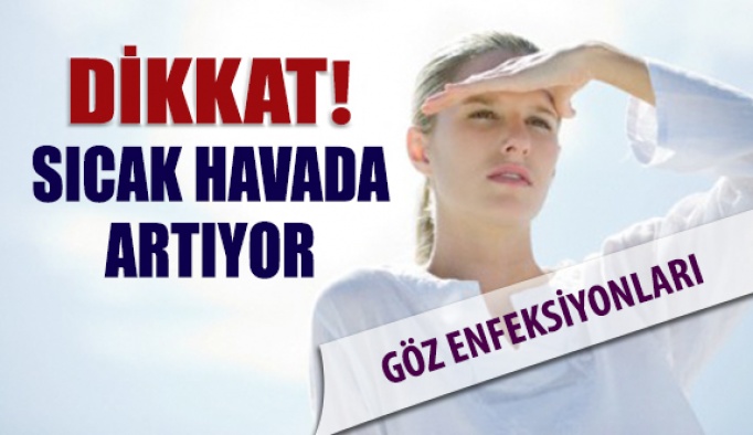 Sıcak Hava Göz Enfeksiyonlarını Arttırıyor