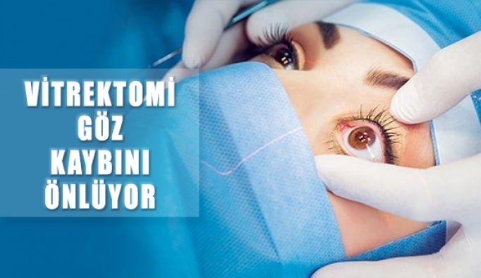 Vitrektomi İle Kalıcı Göz Kaybının Önüne Geçiliyor