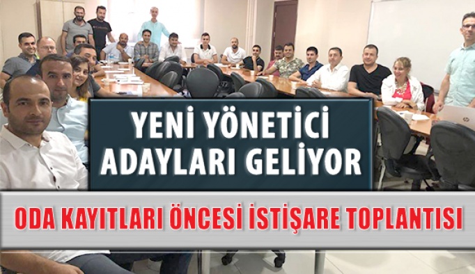 Oda Kayıtları Öncesi İstişare Toplantısı