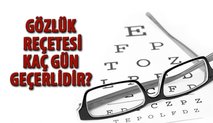 Gözlük Reçetesi Kaç Gün Geçerlidir?