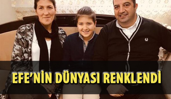 Efe'nin Dünyası Renklendi