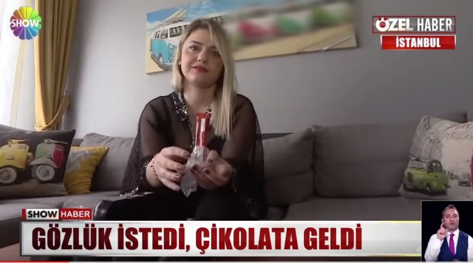 Gözlük Sipariş Verdi Çikolata Gönderdiler!