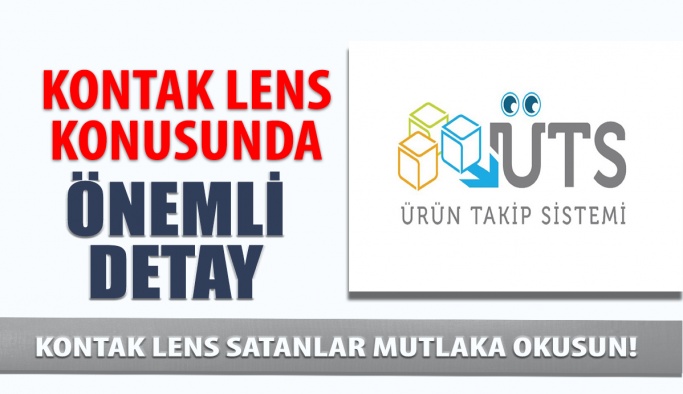 ÜTS de Kontak Lens Konusunda Önemli Detay