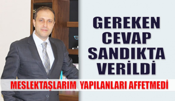 İstanbul Geçici Oda Yönetimine Gereken Cevap Sandıkta Verildi