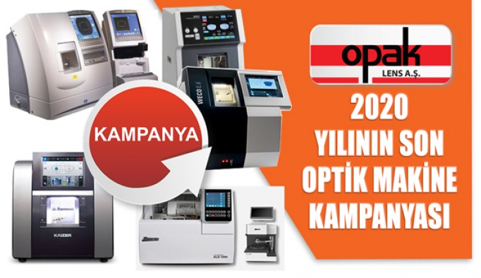 Opak Lens Optik Makinede Yılın Son Kampanyasını Başlattı