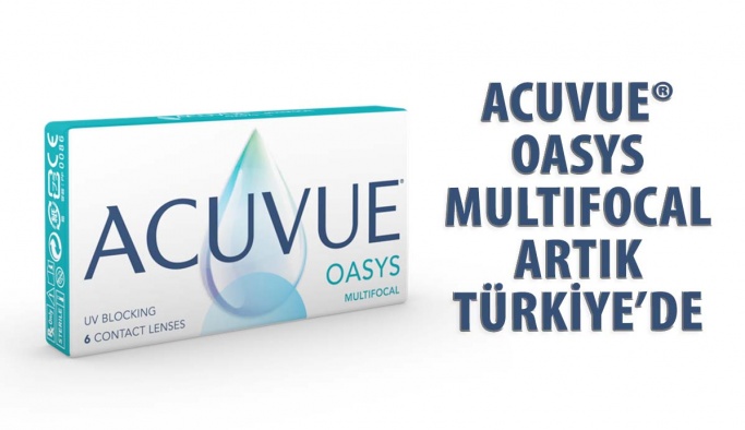 ACUVUE® OASYS MULTIFOCAL Türkiye’de Satışa Sunuldu