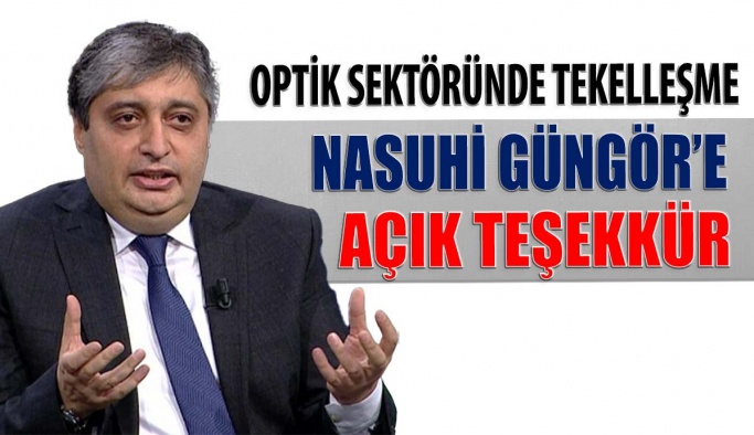 Nasuhi Güngör'e Açık Teşekkür