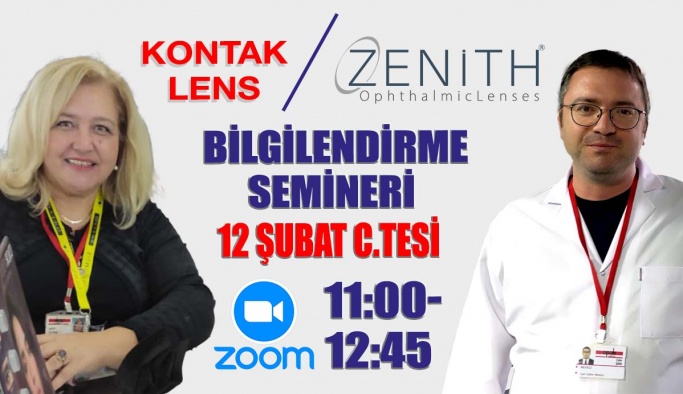 Kontak Lens ve Zenith Oftalmik Cam Bilgilendirme Semineri