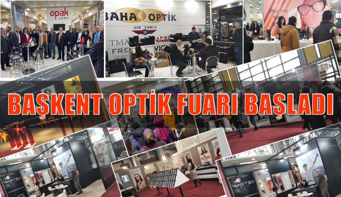 Ankara Optik Fuarı Bugün Başladı