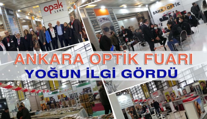 Başkent Optik Fuarına Yoğun İlgi