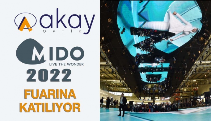 Akay Optik MIDO 2022 Optik Fuarına Katılıyor