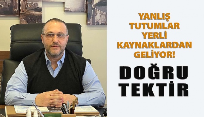 Erol Harbi "Yanlış Tutumlar Yerli Kaynaklardan Geliyor"