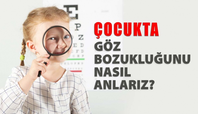 Çocuğumuzda Göz Bozukluğu Olduğunu Nasıl Anlarız?