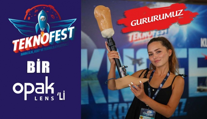 Teknofest 2022'de Bir Opak Lens'li "Senanur Yıldız" Finale Kaldı