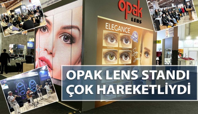 Opak Lens Standı Çok Hareketli Geçti