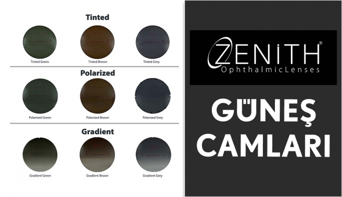 Zenith Güneş Camları Optik Mağazaların Hizmetinde